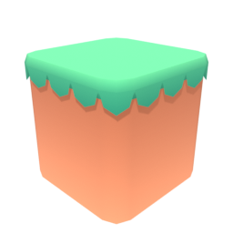 Block Grass Overhang Large Tall
